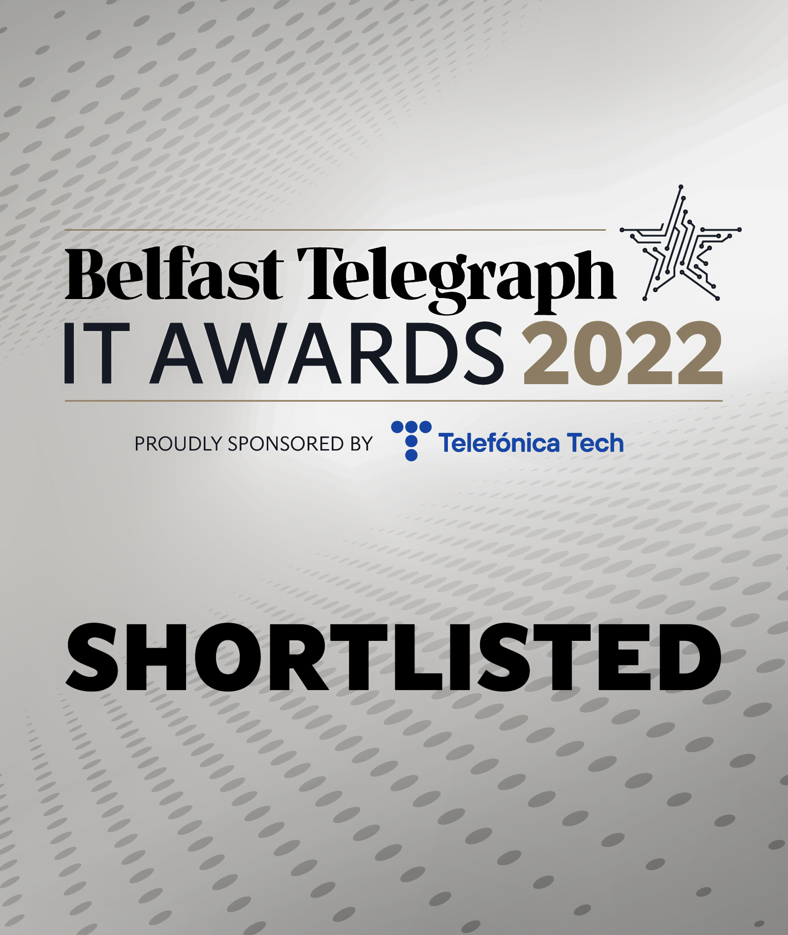 Codec Shortlisted for Belfast telegraph Awards 2022